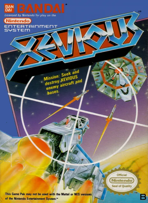 Xevious - The Avenger (World) (Evercade)